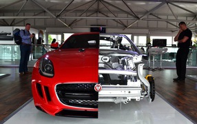 Начинка автомобиля Jaguar
