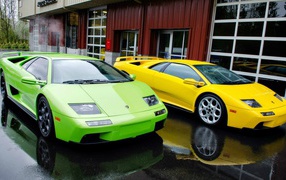 Яркие Lamborghini Diablo