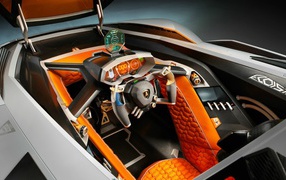 Панель приборов  Lamborghini Egoista