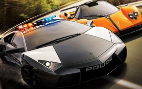 Policeman Lamborghini Reventon