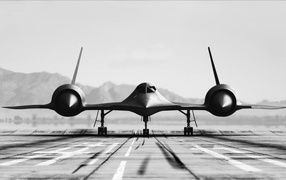 Bomber Lockheed SR-71 Blackbird