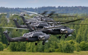 Звено вертолетов МИ-28