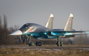 Российский истребитель СУ 34
