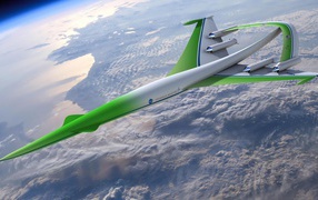 Supersonic Green Machine - концепция самолета NASA