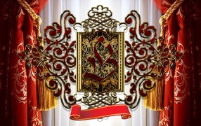 Красивый фамильный герб