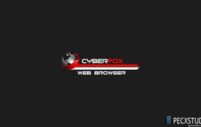 Браузер Cyberfox, красный на сером фоне
