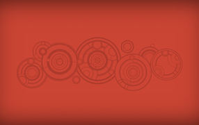 Круги на красном фоне, сериал Доктор Кто