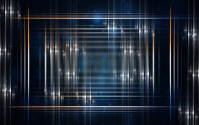 Кристальная перспектива из линий