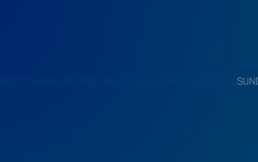 День недели воскресенье