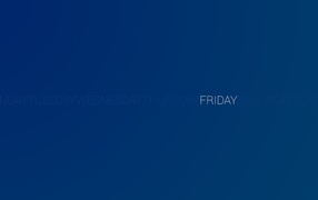 День недели пятница