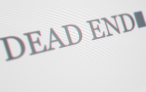 Смертельный конец, надпись