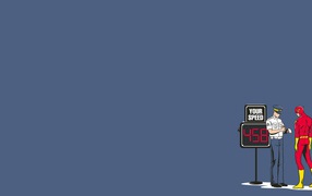 Флеш превысил скорость