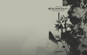 Серый фон, игра Metal Gear Solid