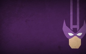 Фиолетовый фон, персонаж комикса Hawkeye