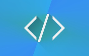 Кавычки для компьютерной программы, фон