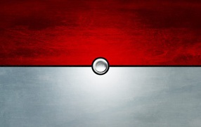 Красно белый фон, игра Pokémon