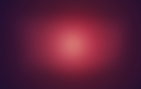 Сияние в центре красного градиента