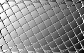 Серебряные квадратные ячейки