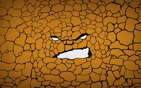 Каменный человек, фон