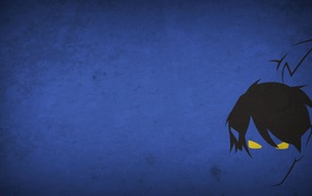 Стрингер, голубой фон