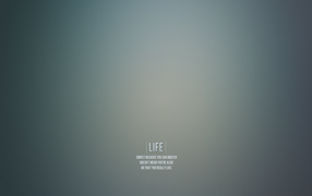 Смысл жизни, серый фон, надписи