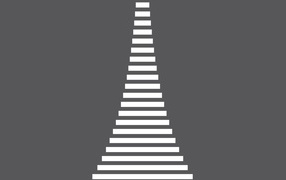 Белая лестница идет вверх