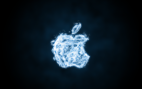 Blue flame, a symbol of Apple