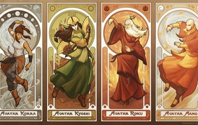 Аватары из мультфильма Легенда о Корре