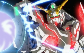 Персонаж мультфильма Mobile Suit Gundam Unicorn