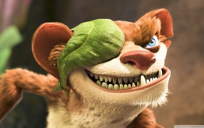Злое животное из мультфильма