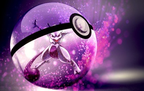 Покемон в прозрачном шаре