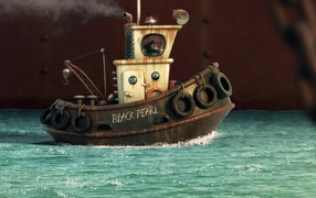 Корабль Черная жемчужина, мультфильм