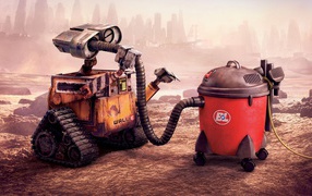 WALL·E и пылесос
