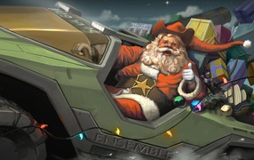 	   Military Santa Claus