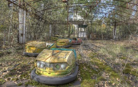 Abandoned children's park in Pripyat