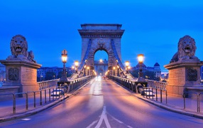 Bridge in Budapest, Hungary