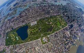 Центральный парк города Нью-Йорк, США