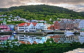 Уютный европейский город