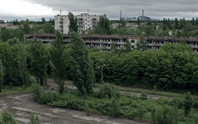 Мертвый город в Чернобыле