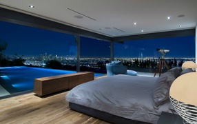 Роскошный особняк в Голливуде