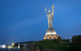 Motherland monument in Kiev