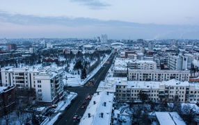 Панорама города Челябинск