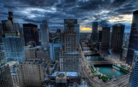 Летний вечер в Чикаго