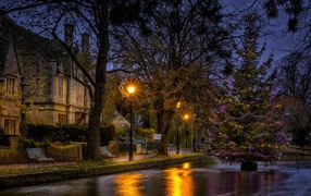 Городок Бертон, США