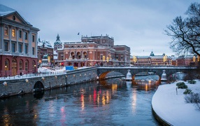Winter Stockholm Sweden
