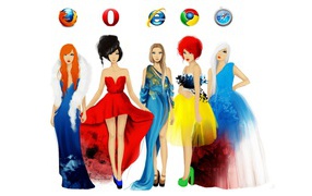 Если бы браузеры были девушками