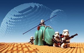 Сцена из Звездных войн, ЛЕГО