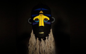 Маска аборигена из Африки