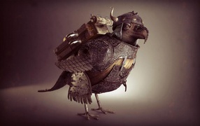 Птица в боевой броне