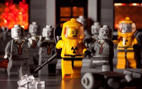 Фигурки ЛЕГО зомби
